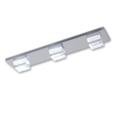 Aplique Lineal Plafon 3 Luces Moderno