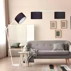 Lampara de pie GOYA acero metálica moderna brazo regulable E27 SAN JUSTO - comprar online