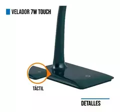 Lampara de escritorio FLIP LED flexible intensidades touch CANDIL - comprar online