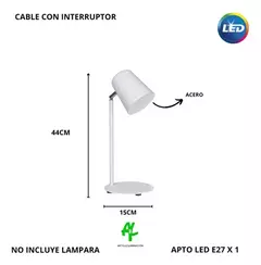 Lámpara escritorio velador BABY E27 VIGNOLO - tienda online
