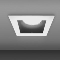 Embutido techo ROQUE cuadrado orientable 1 luz led GU10 CANDIL