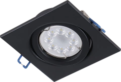 Embutido techo WILBUR cuadrado orientable 1 luz led GU10 CANDIL en internet