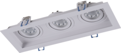 Embutido techo AFRO orientable 3 luces led GU10 CANDIL - tienda online