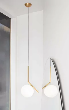 Colgante recto DELHI 1 luz E27 - comprar online
