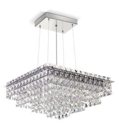 Colgante Cristal K9 Piazza Pietra 5xG9