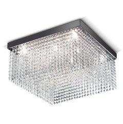 Plafón Cristal K9 Drop 8xG9