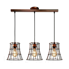 Lampara Colgante Galera 3 luces - comprar online