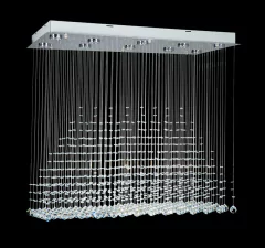 COLGANTE PLAFON LED KEOPS BASE DE 40 X 80 CM.