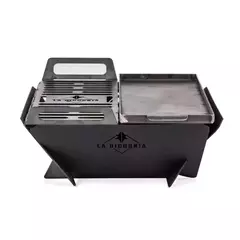 FOGONERO PARRILLA ASADOR JOFRÉ GLAMPING CUADRADO DESMONTABLE LB