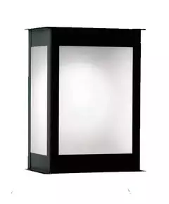Aplique Farol Exterior Vidrio Hierro Muro 1 TEC - Artyluz