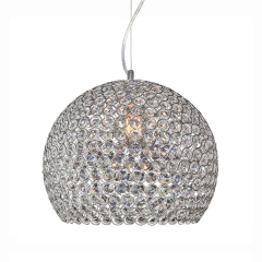Colgante Esfera Cromo con Caireles
