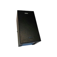 APLIQUE EXTERIOR BIDIRECCIONAL HIERRO CUBO 2 GU10 LED