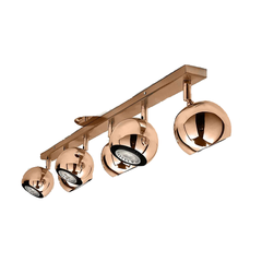 Aplique Barral Cromo Cobre Mini Mun 6 Luces Bocha Moderno gu10 - Artyluz