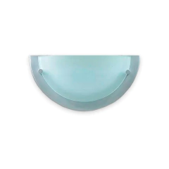 Aplique Pared Vidrio e27 Apto Led