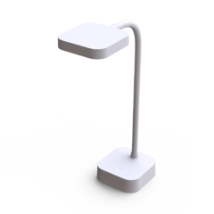 Lámpara de escritorio LED autónomo SAVERIA brazo flexible MARKAS