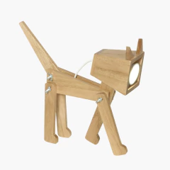 Velador infantil MICHI articulado madera GU10 CARILUX