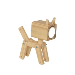 Velador infantil SIMON articulado madera GU10 CARILUX
