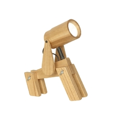Velador infantil FIRULAY articulado madera GU10 CARILUX