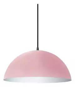 COLGANTE SEMIESFERA 38CM ROSA PASTEL - comprar online