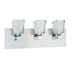 Aplique Fijo Cromo 3 Luces