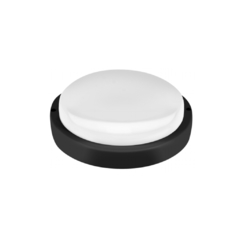 Tortuga Led Redonda Negra 12W