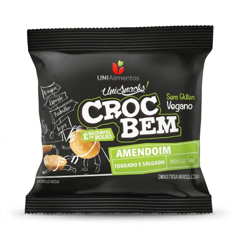 Nuts Amendoim Torrado com Sal 50g – Caixa com 24 unidades