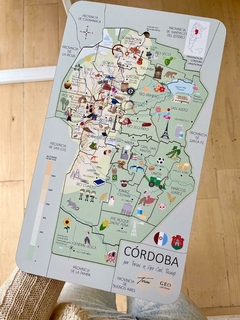 Rompecabezas Mapa Córdoba - comprar online