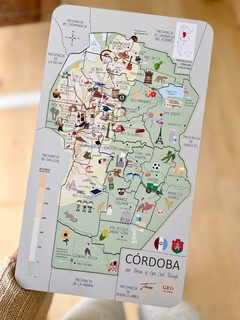 Rompecabezas Mapa Córdoba