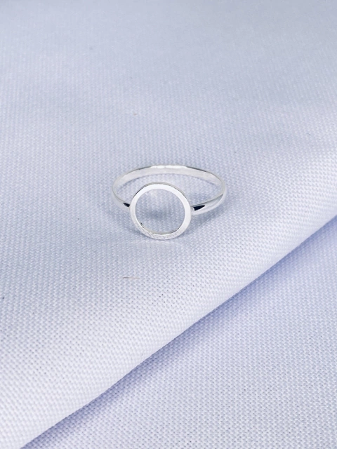 Anel Geométrico Círculo Vazado