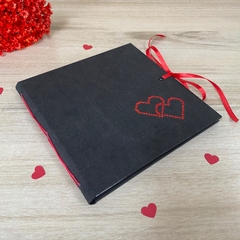 Mini álbum coração - loja online