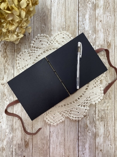 Caderno capa bordada - Bukke Papelaria Artesanal