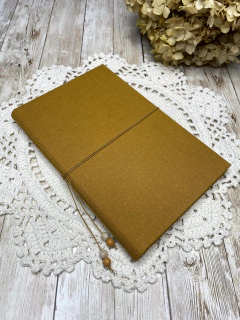 Caderno Brochura Mostarda - comprar online