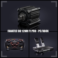 KIT FANATEC DD 12NM F1 PRO XBOX/PC - EM PROMOÇÃO