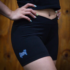 Short Calza Rook Fly logo Grafito (Negra) en internet