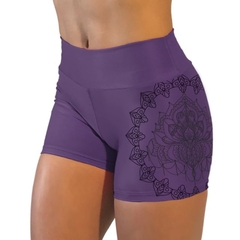 Short Calza Mujer Mandala (Purpura)