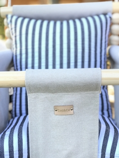 Hamaca para Bebé Beige/Rayas blanco-Gris oscuro - comprar online