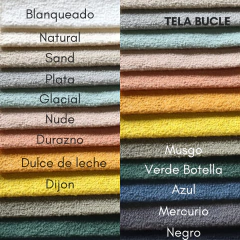 Cama con 4 cajones (Tapizado liso) - comprar online