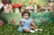 Body 2 em 1 com Asa e sainha Jardim Encantado Azul