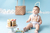 Kit Smash Balãozinho Azul - comprar online