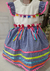 Vestido Marina Azul com chapéu de palha decorado na tiara - (cópia) na internet