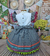 Vestido Marina Preto com chapéu de palha decorado na tiara - (cópia) na internet