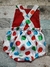 Jardineira Palhacinho, Vermelho - comprar online
