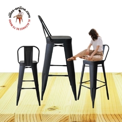 Banner de la categoría Banquetas Tolix con asiento de Chapa 