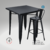 Mesa Alta metal 65cmx65cm - sillas-online.com