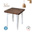 Mesa Tolix con Tapa de Madera en internet