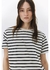 Remera mujer H&M algodon rayada M a XL importada con etiqueta - tienda online