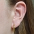 ARGOLLAS “STAY CLASSIC” (DORADO) - PAR - comprar online