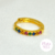 ARGOLLA BLOOM DORADO MULTICOLOR - UNIDAD