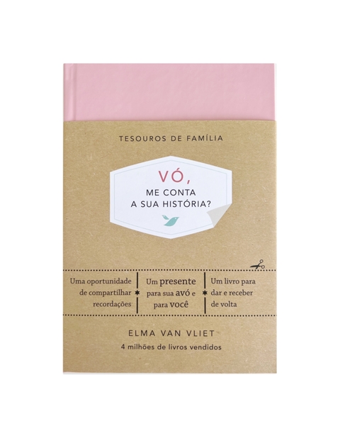 Livro para o bebê: “Vó - Me conta a sua história?”