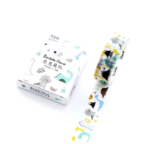 Washi tape - Dinossauro